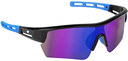 GLASSY WACO BLACK/BLUE MIRROR POLARIZED SUNGLASSES