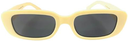 HAPPY HOUR OXFORDS GLOSS CREAM SUNGLASSES