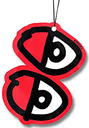 KROOKED EYES AIR FRESHENER RED