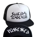 DOGTOWN X SUICIDAL SKATES ST OG POSSESSED FLIP MESH HAT BLACK/WHITE