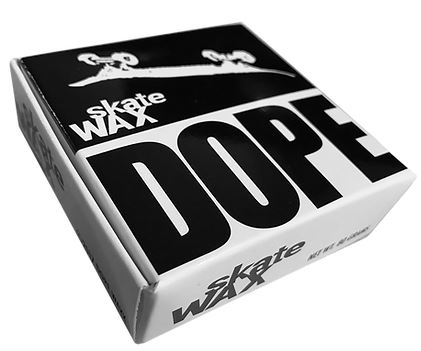 DOPE SKATEWAX WITH REUSABLE STASH BOX