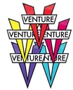 VENTURE V DIECUT SM STICKER