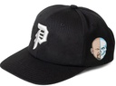 PRIMITIVE AUSTIN CHROME BLACK SNAPBACK HAT