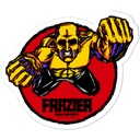 POWELL MIKE FRAZIER YELLOW MAN STICKER