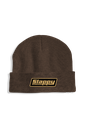 SLAPPY OG LOGO ROLL UP BEANIE BROWN