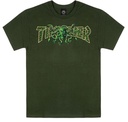 THRASHER MEDUSA FOREST GREEN SS S