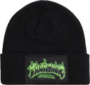 THRASHER AIRBRUSH PATCH BEANIE BLACK