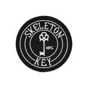 SKELETON KEY CLASSIC LOGO EMBROIDERED PATCH