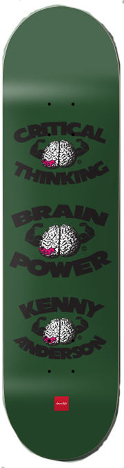 CHOCOLATE ANDERSON BRAIN POWER DECK 8.25