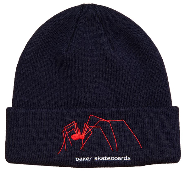 BAKER SPIDERMIN BEANIE NAVY