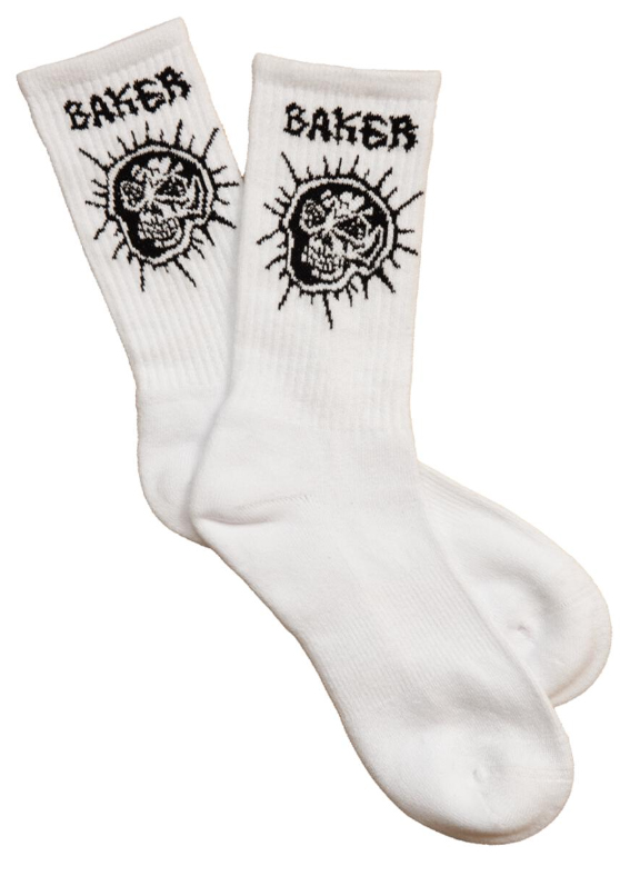 BAKER FURY SOCKS WHITE