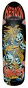 HEROIN SWAMPY GATORS DOUBLE DRILLED SHAPED DECK 9.12