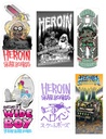 HEROIN TEGGXAS 12CT STICKER PACK