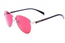 HAPPY HOUR MAVERICK WINEBERRY OVER GOLD SUNGLASSES