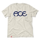 ACE RINGS NATURAL/BLUE SS L