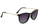 GLASSY SIERRA BLACK/GOLD/GRADIENT SMOKE POLARIZED SUNGLASSES