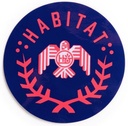 HABITAT RAPTOR WREATH STICKER