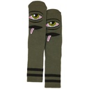 TOY MACHINE BLOODSHOT EYE SOCKS GREEN