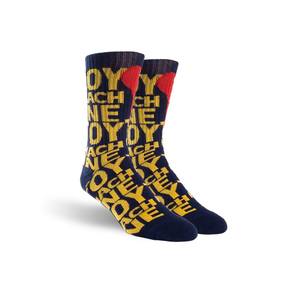 TOY MACHINE NEW BLOOD SOCKS NAVY