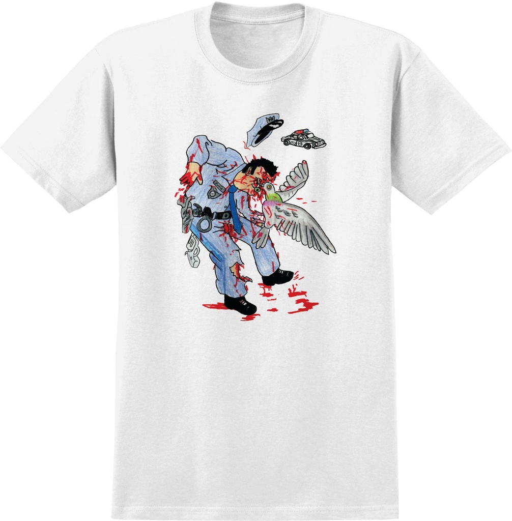 ANTI-HERO PIGEON ATTACK WHITE SS XL