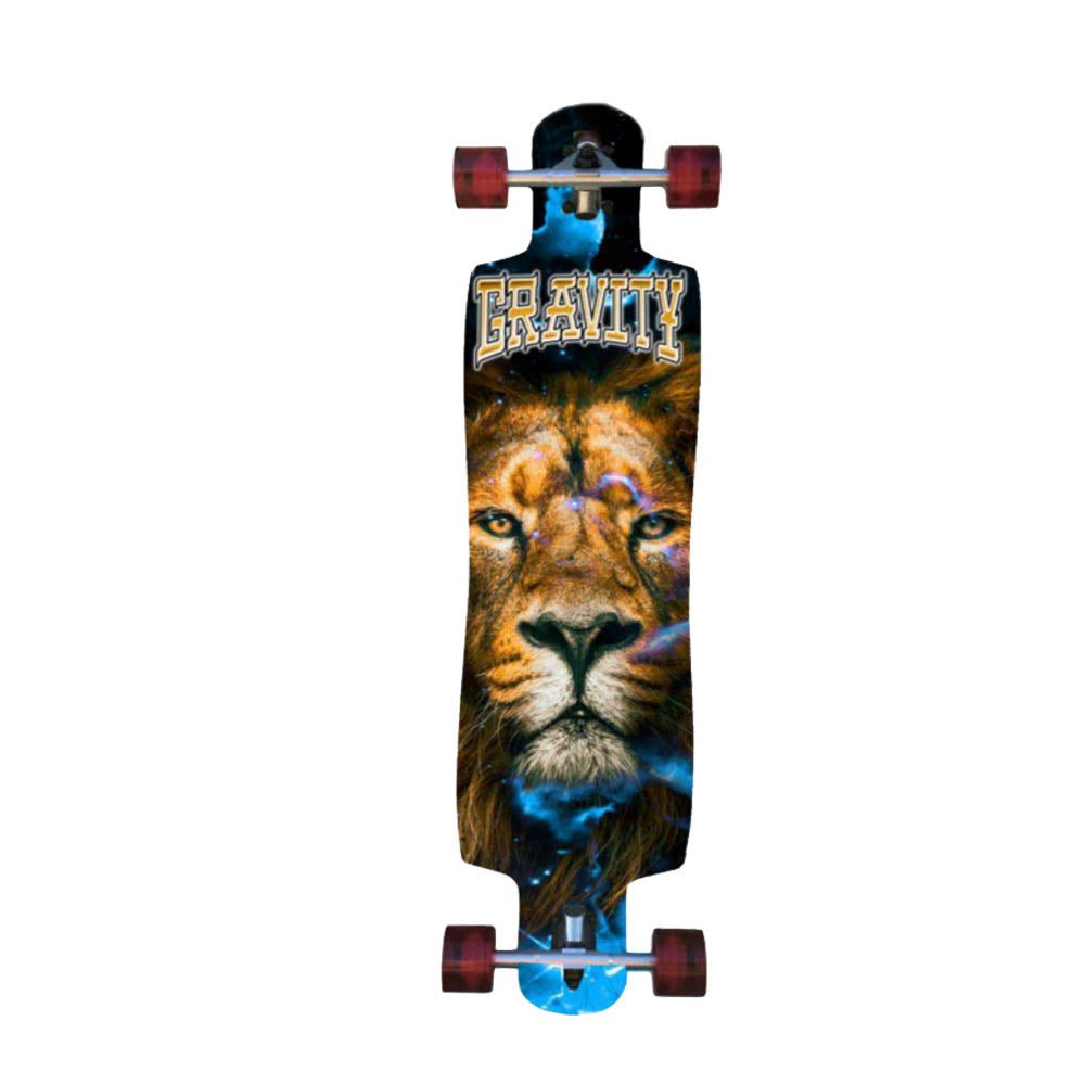 GRAVITY LION DOUBLE DROP 41" LONGBOARD COMPLETE