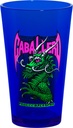 POWELL CAB STREET DRAGON BLACKLIGHT PINT GLASS