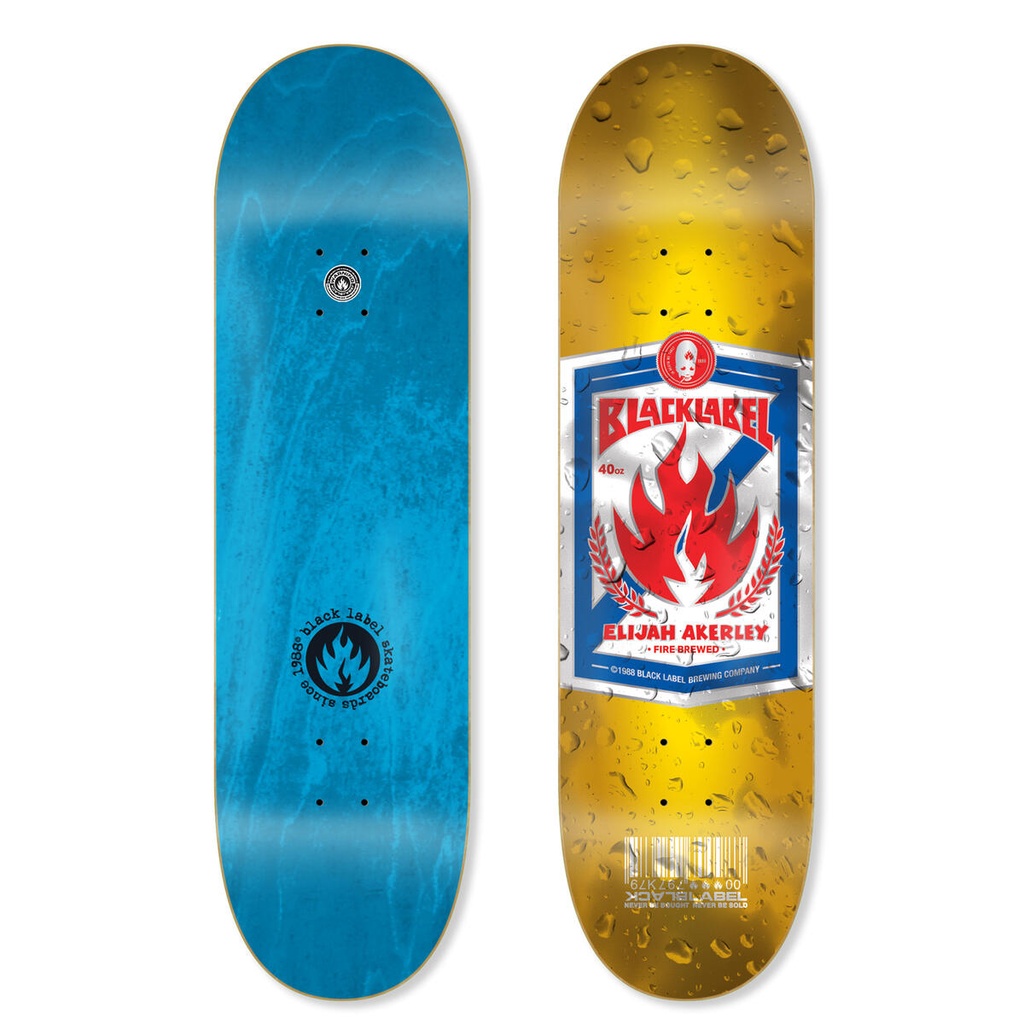 BLACK LABEL ELIJAH AKERLEY 40 OUNCE DECK 8.75