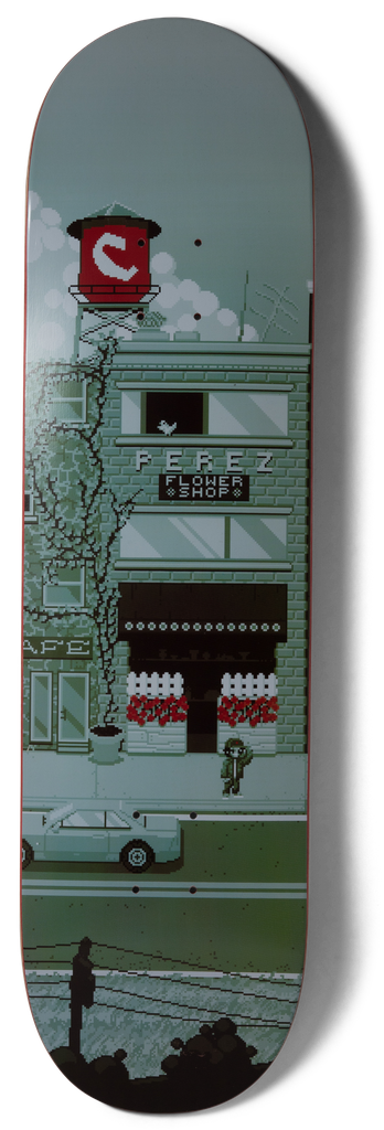 CHOCOLATE PEREZ PIXEL CITY DECK 8.40