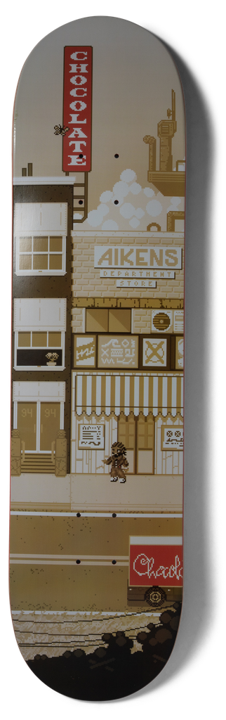 CHOCOLATE AIKENS PIXEL CITY DECK 8.00