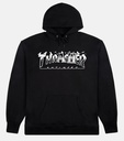 THRASHER X ANTI-HERO PIGEON MAG BLACK HD/SWT L