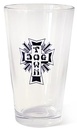 DOGTOWN CROSS LOGO PINT GLASS 16OZ