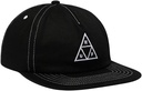 HUF SET TT SNAPBACK HAT BLACK