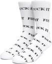 HUF FUCK IT SOCKS WHITE