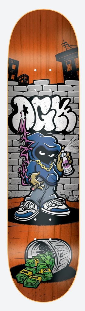 DGK MAZZARI THROWIE DECK 8.1