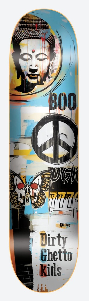 DGK BOO PIECE OF MIND DECK 8.25