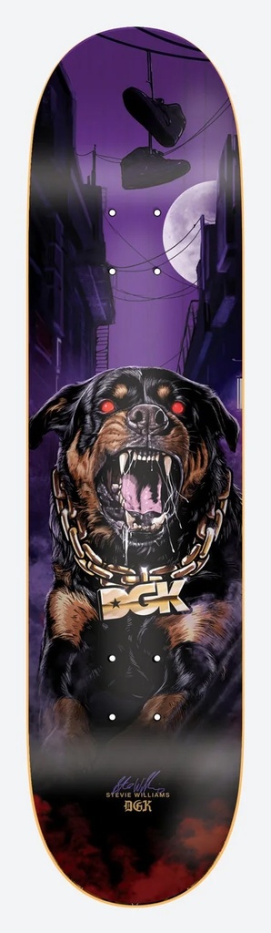 DGK WILLIAMS GUARD DECK 8.25