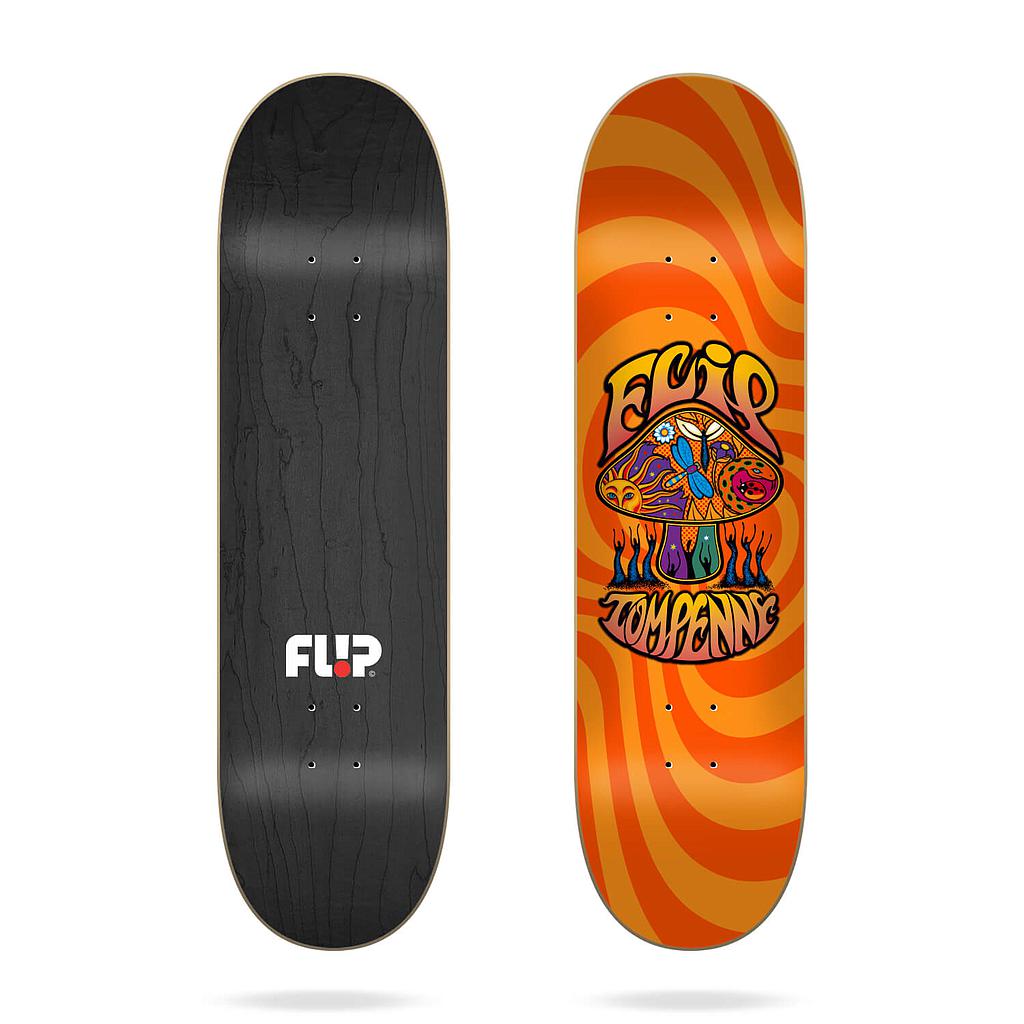 FLIP PENNY LOVE SHROOM ORANGE DECK 8.0