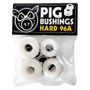 PIG BUSHINGS WHITE HARD 96A (4 PER PACK)