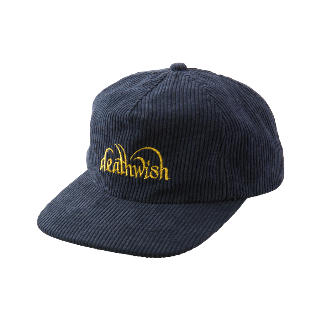 DEATHWISH GOLDEN SNAPBACK NAVY CORD