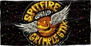 SPITFIRE FLYING GRIMPLE BLACK TOWEL