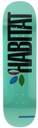 HABITAT TEAM APEX BOLD MINT TWIN TAIL DECK 8.50