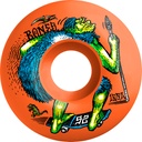 BONES 100S OG FORMULA NEONDERTHAL ORANGE V4 WIDE 52MM 100A (Set of 4)