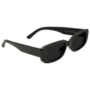 GLASSY DARBY BLACK POLARIZED SUNGLASSES