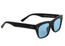 GLASSY SANTOS BLACK/BLUE POLARIZED SUNGLASSES