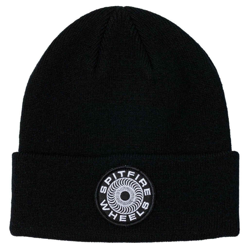 SPITFIRE CLASSIC 87 SWIRL PATCH BEANIE BLACK