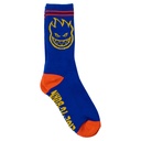 SPITFIRE BIGHEAD SOCKS BLUE/YELLOW/RED