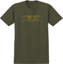 ANTI-HERO BASIC EAGLE MILITARY GREEN/BRONZE SS M