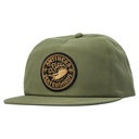 ANTI-HERO EAGLE ROUND SNAPBACK HAT MOSS