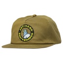 ANTI-HERO PIGEON ROUND SNAPBACK HAT KHAKI