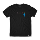 GIRL OG PAC-MAN MAZE BLACK SS M